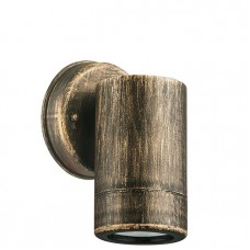 Φωτιστικό Σποτ Μονής Κατεύθυνσης 1xGU10 230V Πλαστικό IP44 Ρουστίκ 3-06011071